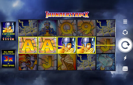 Winning Screen - Payout Thunderstruck
