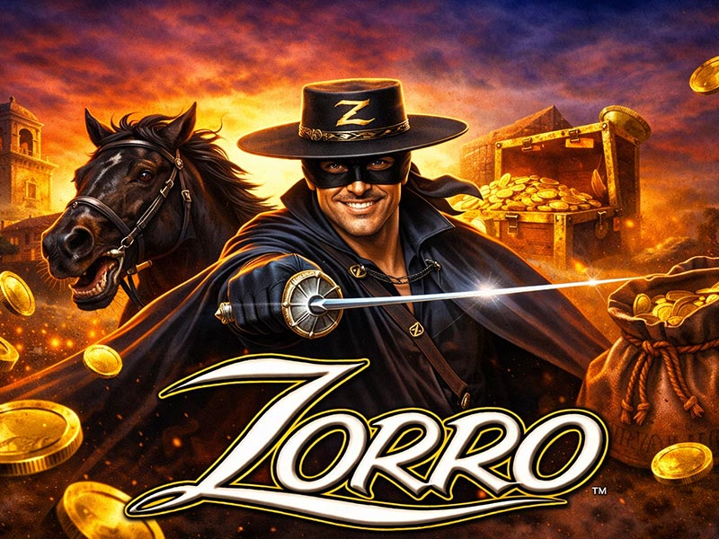 Aristocrat gaming - Zorro Pokie Machine. Demo and real money - How to win
